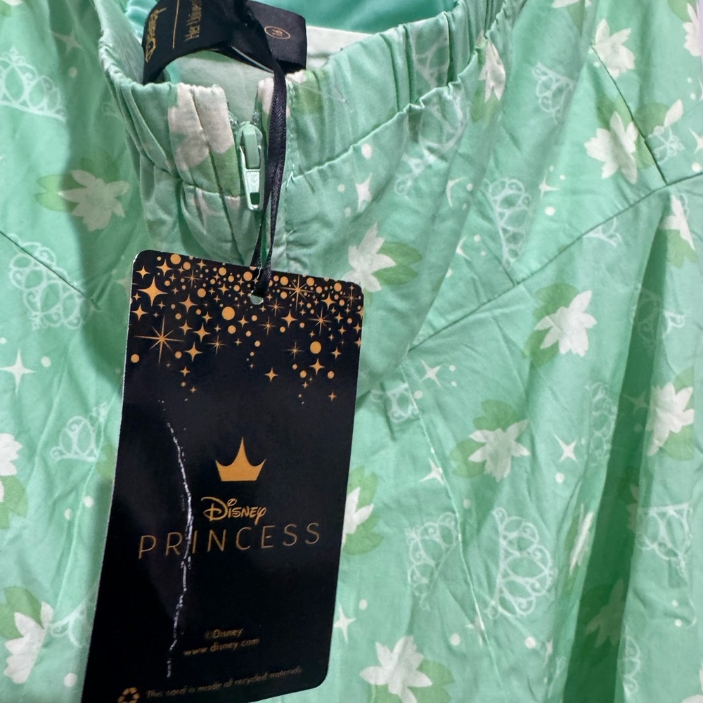 NWT Disney Her Universe Princess And The Frog Halter Dress Size 16 Tiana New - Picture 6 of 8